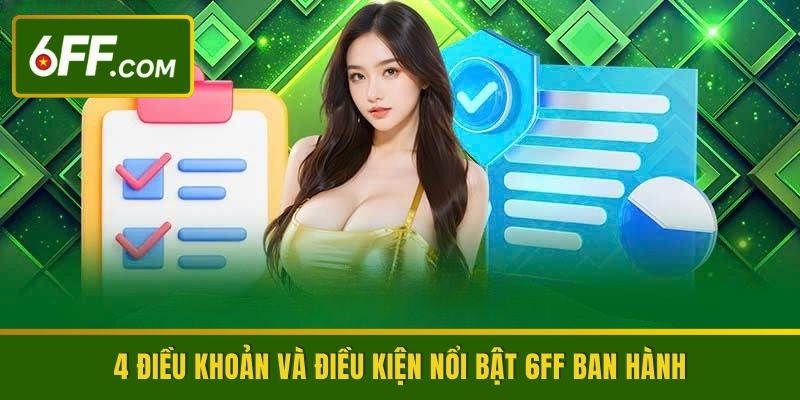 Điều Khoản Và Điều Kiện | Quy Tắc Sử Dụng Dịch Vụ 6FF - RIDUVE
