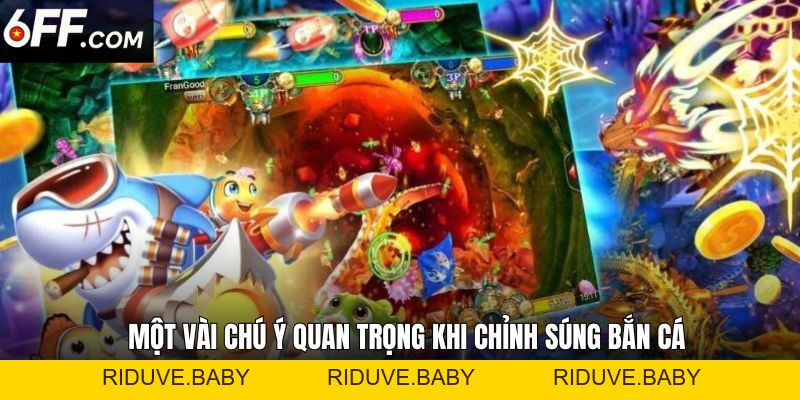 Cách Chỉnh Súng Bắn Cá Hiệu Quả, Chuẩn Xác Nhất Hiện Nay - RIDUVE