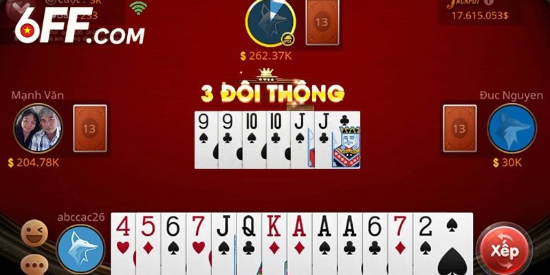 Tiến Lên Miền Nam 6FF - Luật Đơn Giản Trong Từng Ván Bài - RIDUVE